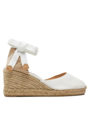 Espadryle Castañer Carina / 6 / 001 020964 Biały