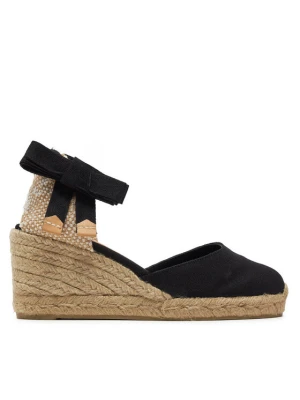 Espadryle Castañer Carina / 6 / 001 020964 Czarny