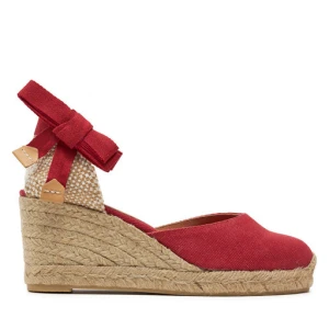 Espadryle Castañer Carina/6/002 021644 Czerwony