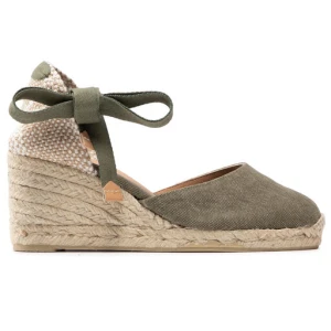 Espadryle Castañer Carina/6/002 21644-414 Zielony