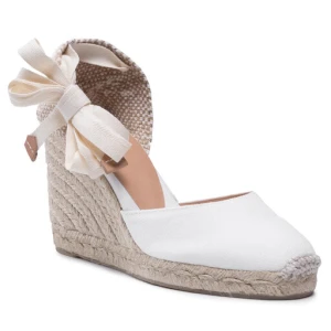Espadryle Castañer Carina/8/001 020962-200 Biały