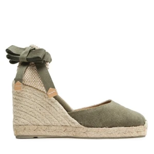 Espadryle Castañer Carina/8/002 021642-414 Zielony