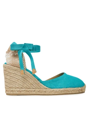 Espadryle Castañer Carina/8/002 021642 Turkusowy