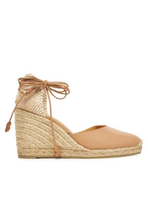 Espadryle Castañer Carina / 8 / 250 025337 Beżowy