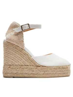 Espadryle Castañer Carol / 8Ed / 001 020975 Biały