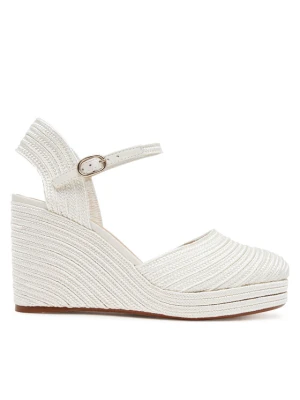 Espadryle Castañer Carolyn/142 023115 Biały