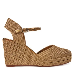 Espadryle Castañer Carolyn/142 023115 Złoty