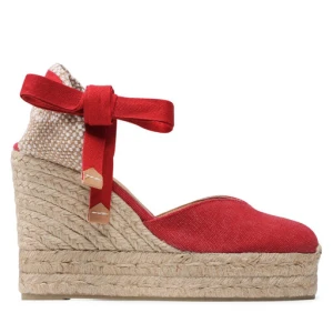 Espadryle Castañer Chiara/8ED/002 021668-604 Czerwony