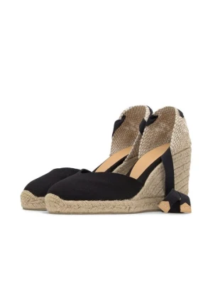 Espadryle Castañer czarny