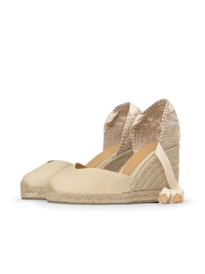 Espadryle Castañer mleczny