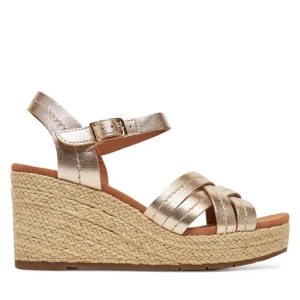 Espadryle Clarks Sabina Strap 26181463 Złoty