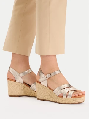 Espadryle Clarks Sabina Strap 26181463 Złoty