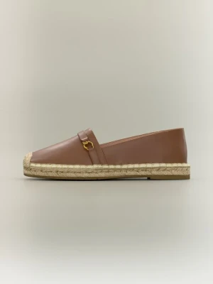 Espadryle Coccinelle koniakowy