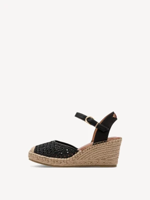 Espadryle czarny Tamaris