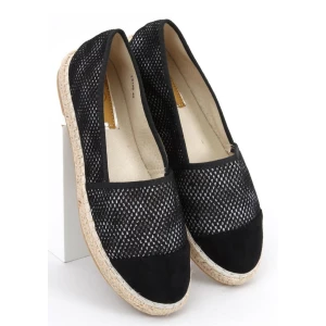 Espadryle damskie Alika Black - Inello czarne