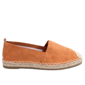 Espadryle damskie Camel brązowe Inna marka