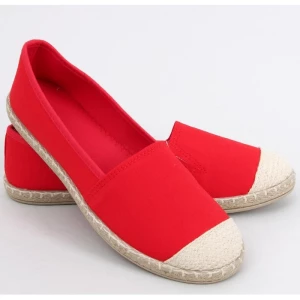 Espadryle damskie Casto Red - Inello czerwone