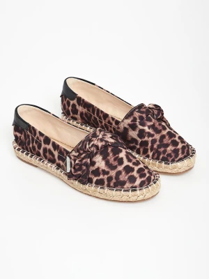 Espadryle damskie w panterkę LIU JO