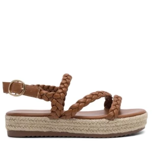 Espadryle DeeZee E8875-1 Brązowy