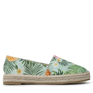 Espadryle DeeZee WSS990-103 Zielony