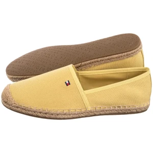 Espadryle Flag Canvas Espadrille Meringue FW0FW08541 ZQM (TH1264-c) Tommy Hilfiger