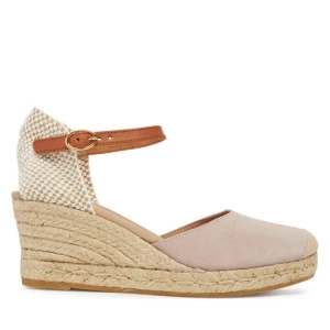 Espadryle Genuins Carina Velour G106385 Różowy