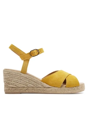 Espadryle Geox D Gelsa Low D45NGC 00022 C2000 Żółty