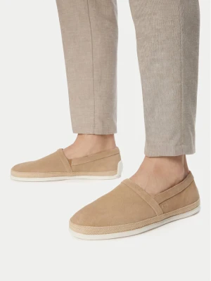 Espadryle GINO ROSSI EO-TOMO-01 126AM Beżowy jasny