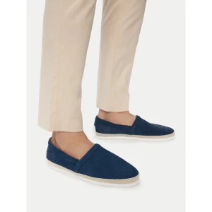 Espadryle GINO ROSSI EO-TOMO-01 126AM Granatowy