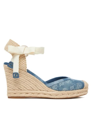 Espadryle Guess FLJCYR DEN04 Niebieski