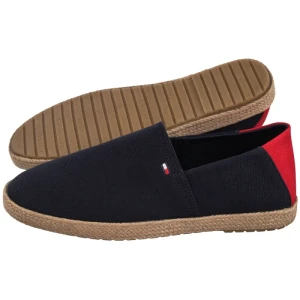 Espadryle Hilfiger Espadrille Core Textile Desert Sky FM0FM05353 DW5 (TH1260-a) Tommy Hilfiger