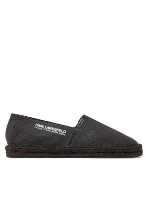 Espadryle KARL LAGERFELD KL70119 Czarny