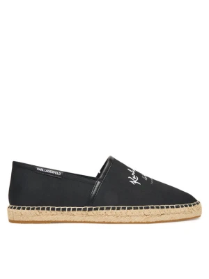 Espadryle KARL LAGERFELD KL70126 Czarny