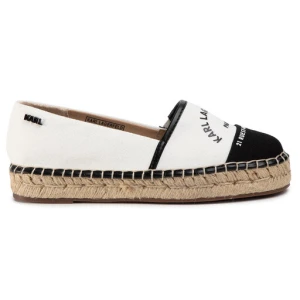 Espadryle KARL LAGERFELD KL80108 Biały