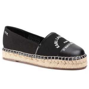 Espadryle KARL LAGERFELD KL80108 Czarny