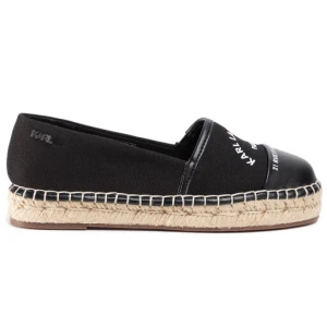 Espadryle KARL LAGERFELD KL80108 Czarny