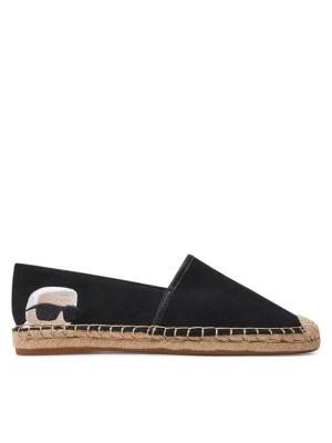 Espadryle KARL LAGERFELD KL80111N Czarny