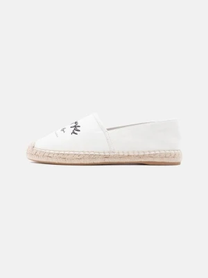 Espadryle KARL LAGERFELD mleczny