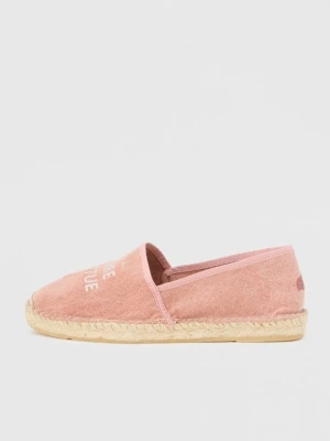 Espadryle Lacoste pomarańczowy