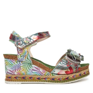 Espadryle Laura Vita Hacdeo 09 Srebrny