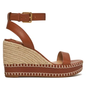 Espadryle LAUREN RALPH LAUREN 802940573002 Brązowy