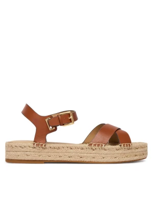 Espadryle LAUREN RALPH LAUREN 802P06400001 Brązowy