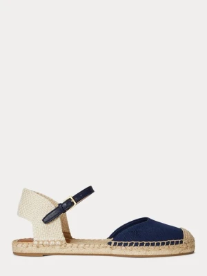 Espadryle Lauren Ralph Lauren granatowy