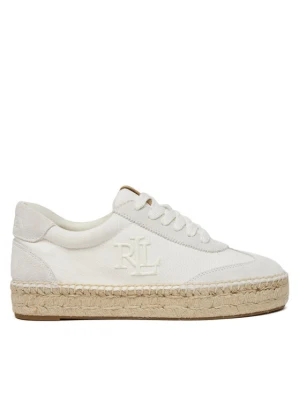 Espadryle LAUREN RALPH LAUREN Luize 802959230001 Biały