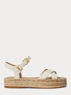 Espadryle Lauren Ralph Lauren mleczny