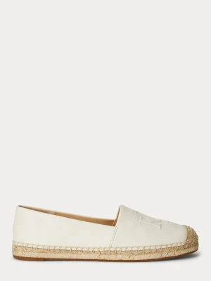 Espadryle Lauren Ralph Lauren mleczny