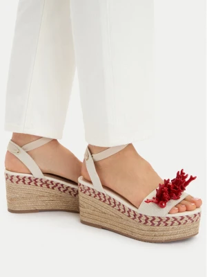 Espadryle Liu Jo Bali 02 SA6085 T6948 Kremowy