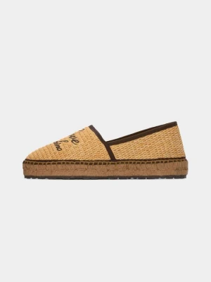 Espadryle LOVE MOSCHINO beżowy