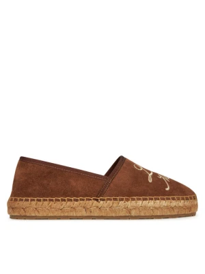 Espadryle LOVE MOSCHINO JA10272G0MIG0300 Brązowy