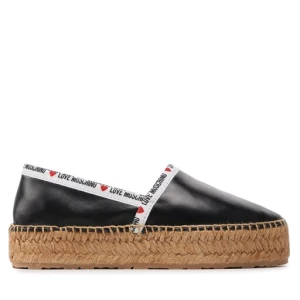 Espadryle LOVE MOSCHINO JA10323G1GIA0000 Czarny